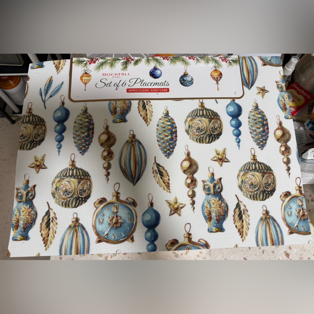Rockhill Home Set of 6 Single Placemats - Picture 7 of 14